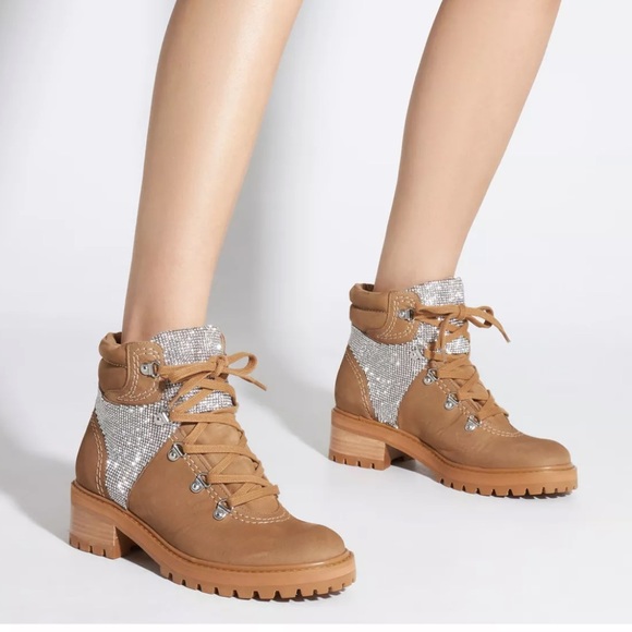 SCHUTZ Shoes - Schutz silvetty nobuck combat boots